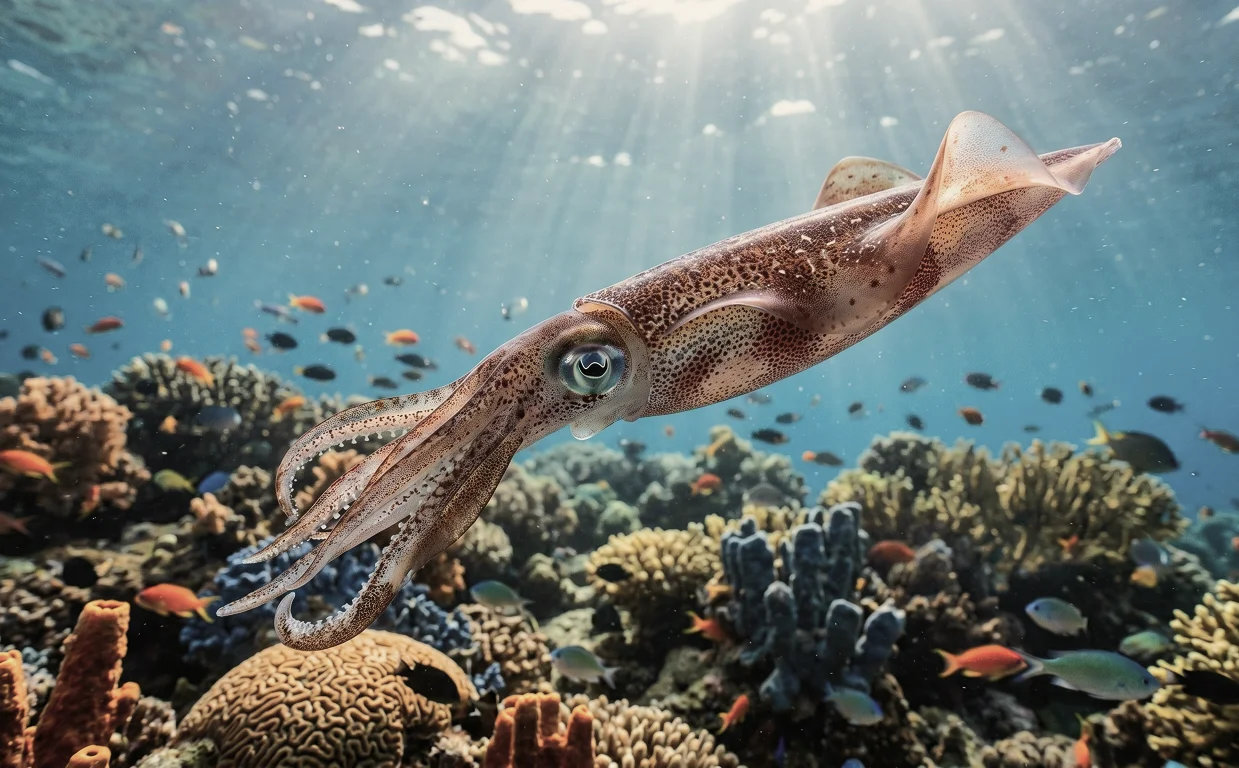 오징어가 사라진 바다